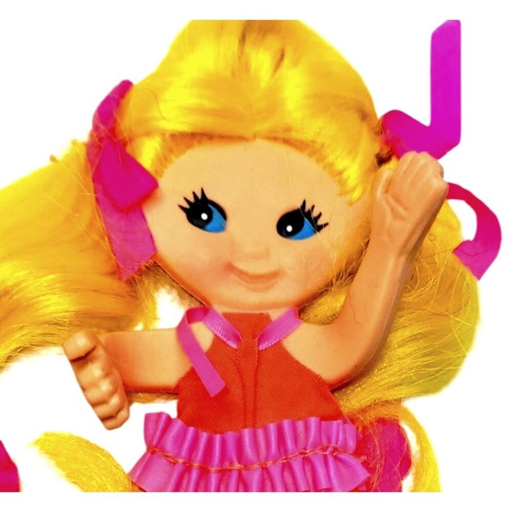 1970s Vintage Groovy Vibe Flatsy Mod Doll - Picture 5 of 7